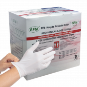 Перчатки SFM хирургические стерильные неопудренные (50 пар)